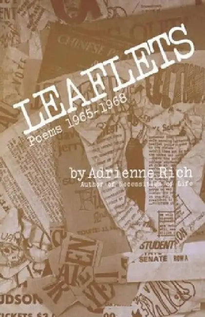 Leaflets: Poems, 1965-1968 by Adrienne Cecile Rich