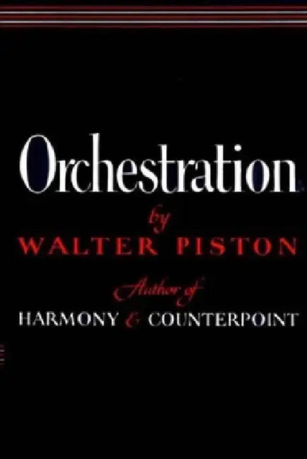 Orchestration by Walter Piston