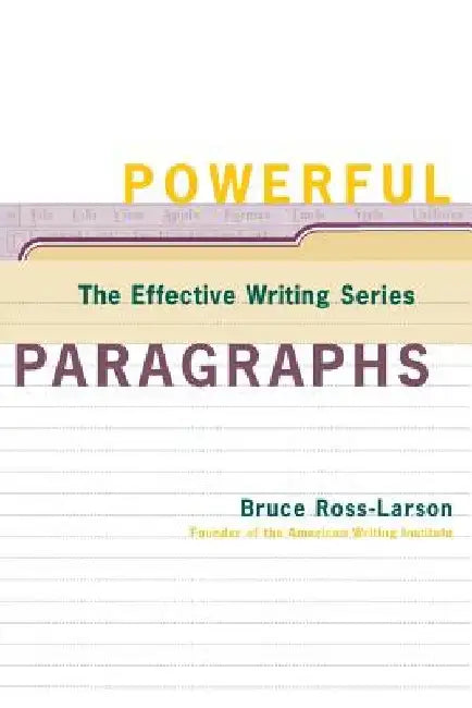Powerful Paragraphs by Bruce Ross-Larson