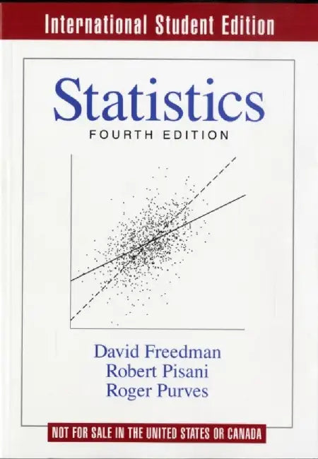 Statistics by David (University of California, Berkeley) Freedman
