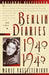 Berlin Diaries, 1940-1945 by Marie Vassiltchikov