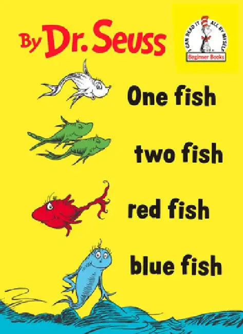 One Fish Two Fish Red Fish Blue Fish by Dr Seuss