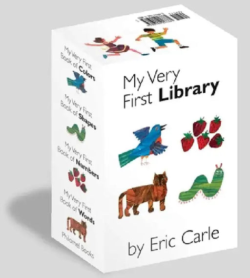 My Very First Library: My Very First Book of Colors, My Very First Book of Shapes, My Very First Book of Numbers, My Very First Books of Word by Eric Carle