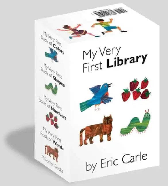 My Very First Library: My Very First Book of Colors, My Very First Book of Shapes, My Very First Book of Numbers, My Very First Books of Word by Eric Carle