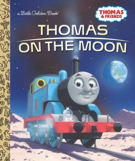 Thomas on the Moon (Thomas & Friends) by Golden Books