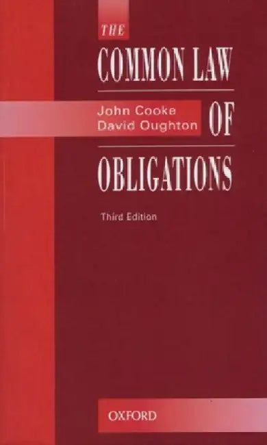 The Common Law of Obligations by Philip Cooke