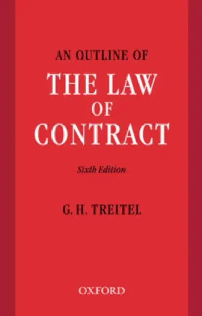 An Outline of the Law of Contract by Guenter Treitel