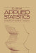 Applied Statistics: A Handbook of Bmdp(tm) Analyses by David Cox