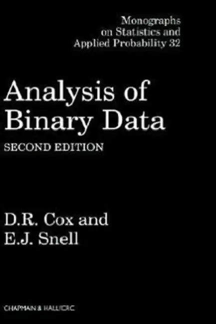 Analysis of Binary Data by Cox D.R.