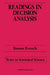 Readings in Decision Analysis by S. French