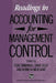 Readings in Accounting for Management Control by David Otley and Kenneth Clive Emmanuel