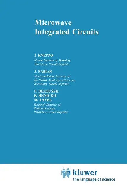 Microwave Integrated Circuits by I. Kneppo