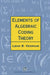 Elements of Algebraic Coding Theory by Vermani L.R.