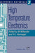 High Temperature Electronics by Magnus Willander