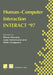 Human-Computer Interaction: Interact '97 by Steve Howard