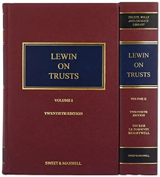 Lewin on Trusts by Lynton Tucker