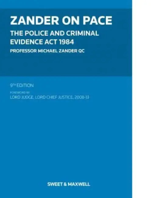 Zander on PACE by Professor Michael Zander