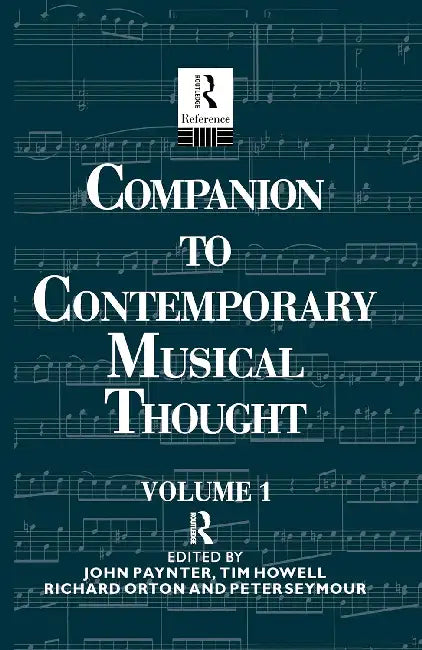 Compan Cont Music Thought by Paynter John