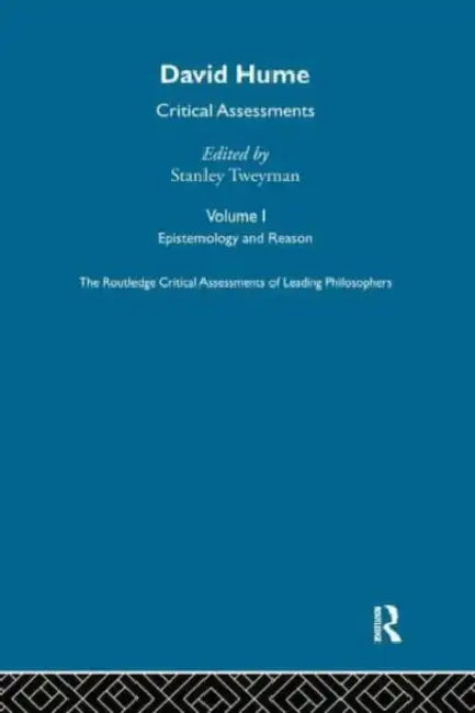 David Hume: Critical Assessments by Tweyman Stanley