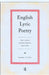 English Lyric Poetry: The Early Seventeenth Century by Post Jonathan