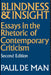 Blindness and Insight: Essays in the Rhetoric of Contemporary Criticism by Paul de Man