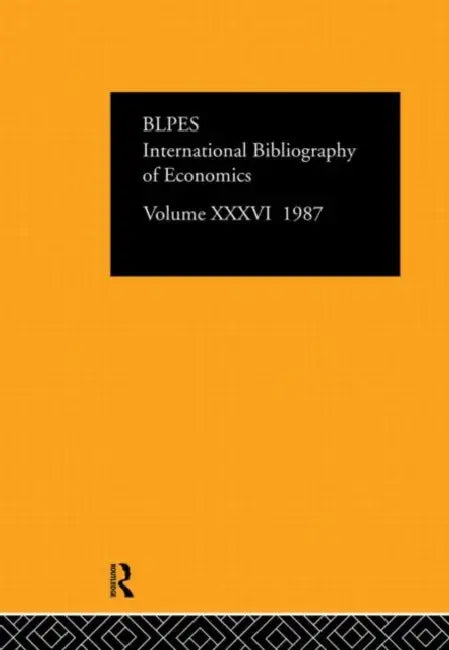 Ibss: Economics: 1987  by British Library of Political and Economics