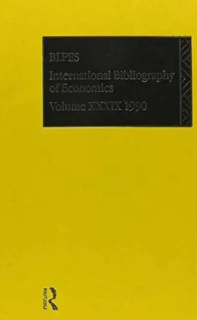 Ibss: Economics: 1990  by British Library of Political and Economics