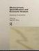 Measurement, Quantification and Economic Analysis: Numeracy in Economics by Rima Ingrid H.
