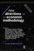 New Directions in Economic Methodology by Backhouse Roger E.