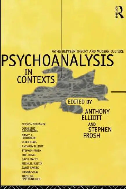 Psychoanalysis in Context: Paths between Theory and Modern Culture by Anthony Elliott