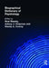 Biographical Dictionary of Psychology by Chapman Antony J.