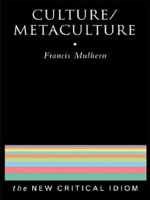 Culture Metaculture 