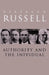 Authority and the Individual by Bertrand Russell