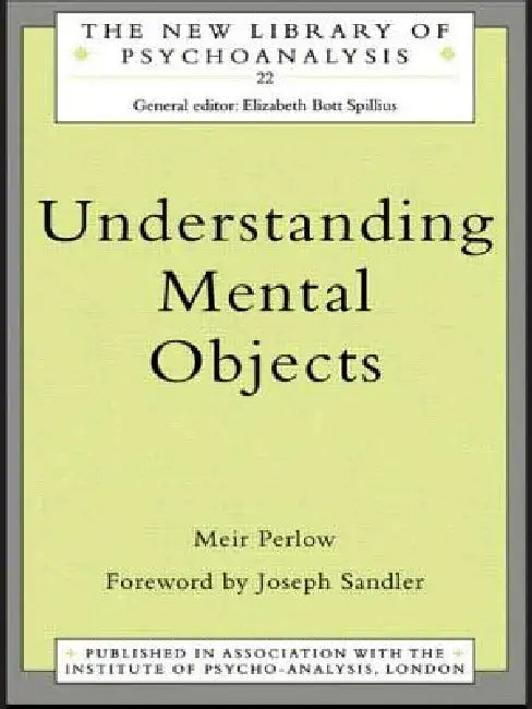 Understanding Mental Objects by Perlow Meir