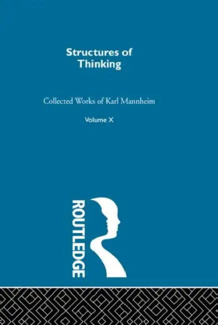 Structures Of Thinking  by Mannheim Karl