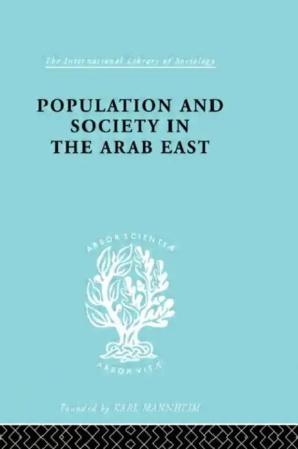 Populatn Soc Arab East Ils 68 by Baer Gabriel