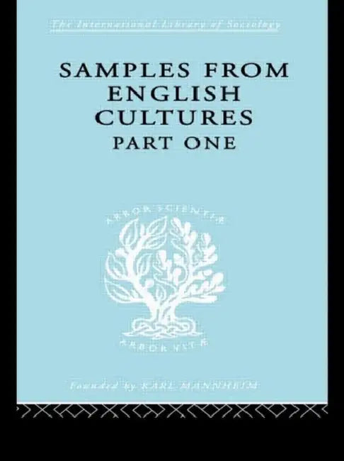Samples from English Cultures: Part 1 by Klein Josephine
