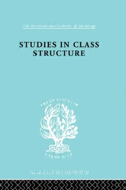 Studies Class Struct Ils 121 by G. D. H. Cole