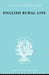 English Rural Life: Village Activities, Organizations and Institutions by Bracey H. E.