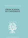 From School to University: A Study with Special Reference to University Entrance by Dale R.R.