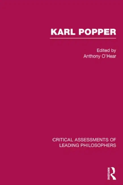 Karl Popper by O'Hear Anthony