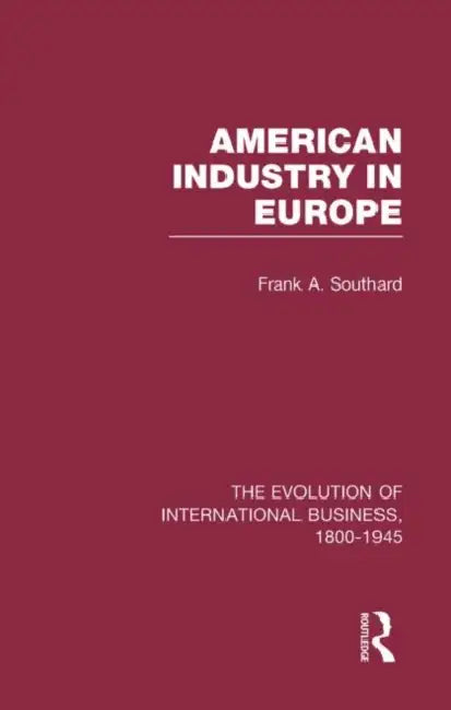 American Industry Europe V6 by Southard Frank A.