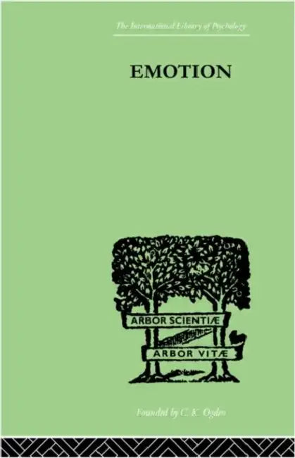 Emotion: A COMPREHENSIVE PHENOMENOLOGY OF THEORIES AND THEIR MEANINGS for by Hillman James