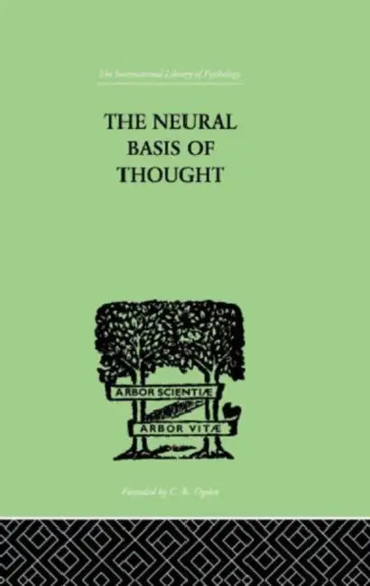 The Neural Basis Of Thought by Campion George G & Ellio