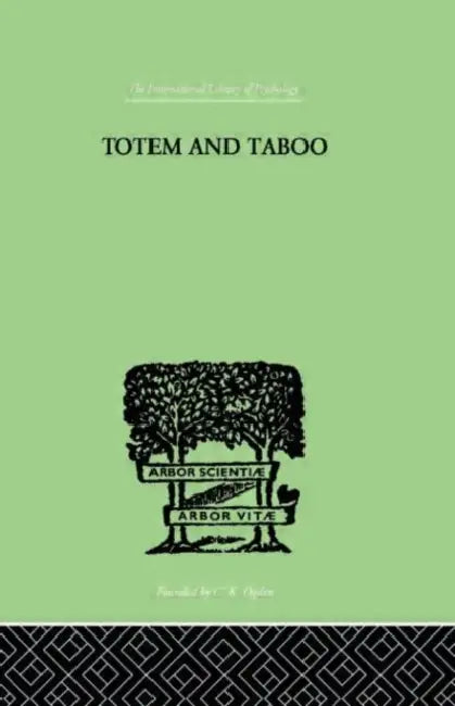 Totem And Taboo: Some Points of Agreement between the Mental Lives of Savages and Neurotics by Freud Sigmund
