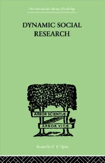 Dynamic Social Research by Hader John J & Lindeman