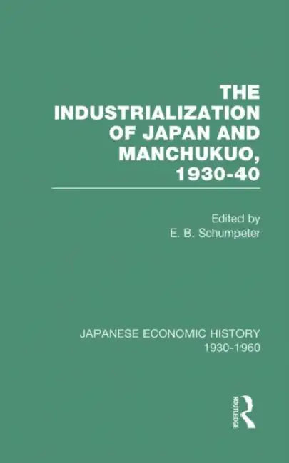 Indust Japan&Manchukuo V 8 by Hunter Janet