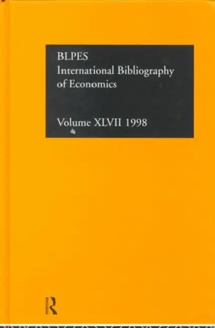 Ibss: Economics: 1998 by British Library of Political and Economic Science