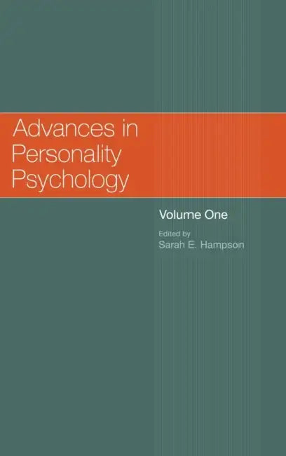 Advances in Personality Psychology: Volume 1 by Sarah E. Hampson