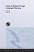Issues in Modern Foreign Languages Teaching by K. Field